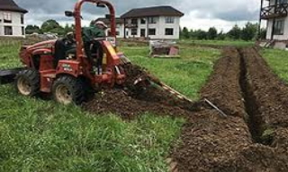 Копка траншей для водопровода в Сасово: цена за метр от 940 руб.